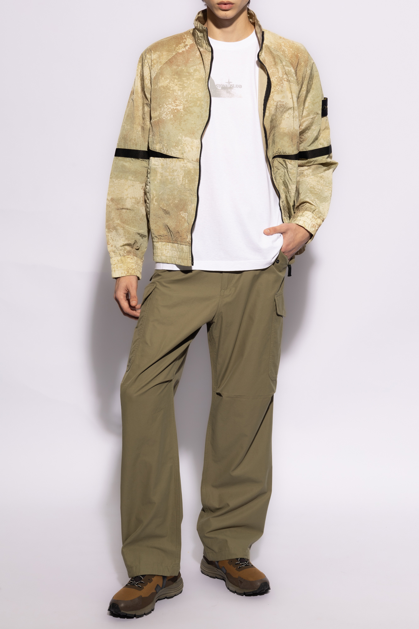 Khaki stone hotsell island coat